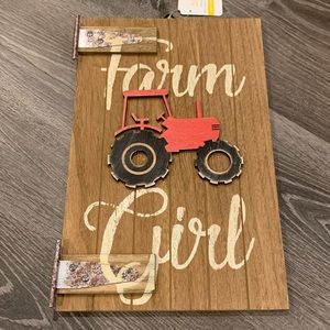 Farm Girl Wall Hanging